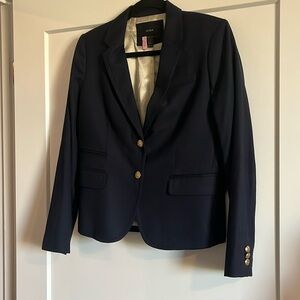 J Crew navy schoolboy blazer size 6